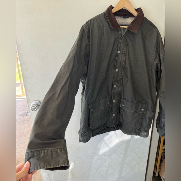 Tailor Vintage Heritage Waxed Canvas Blanket Chore Coat - Picture 4 of 9